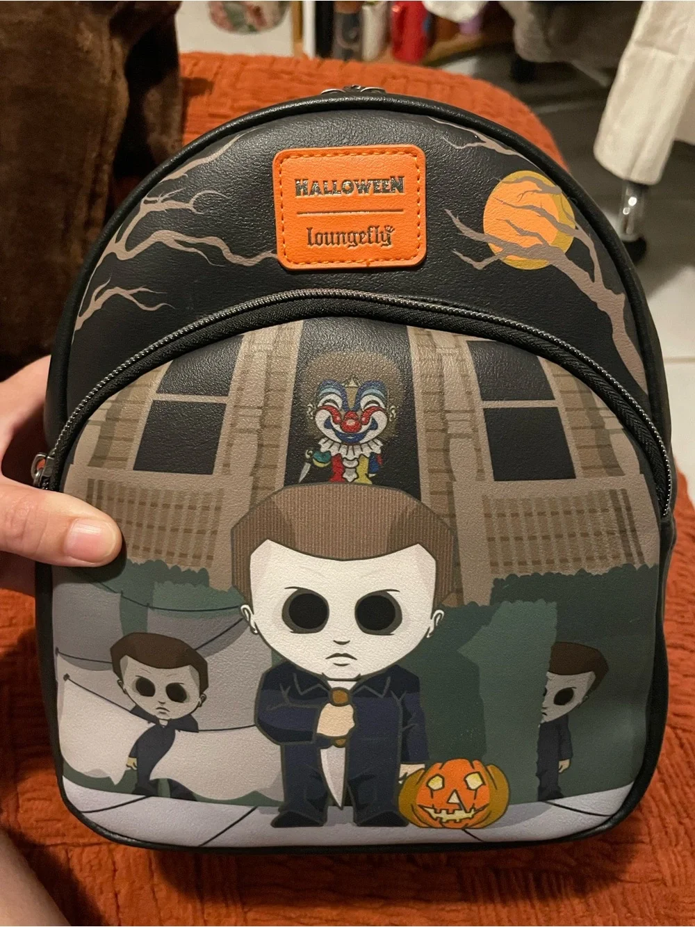 Loungefly Halloween/Michael Myers Mini Backpack NWT